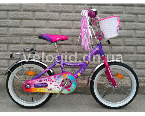 Детский велосипед Novatrack Little Girlz 16